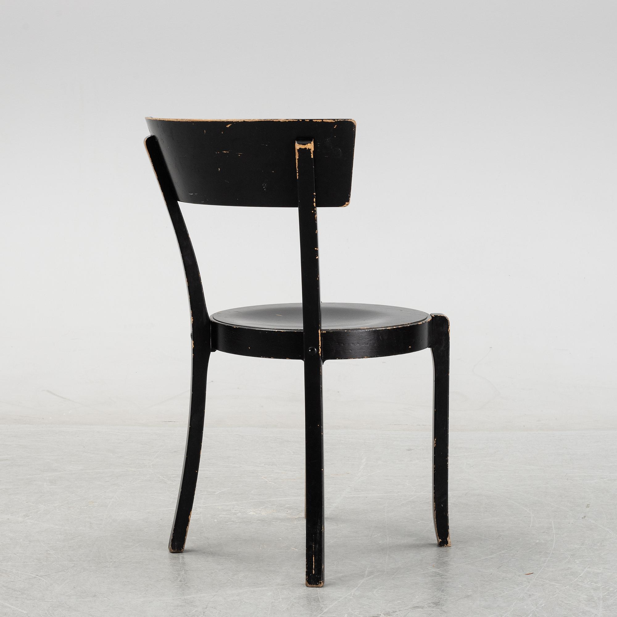 Åke Axelsson, stolar, 8 st, "Gästis", Galleri Stolen, sent 1900-tal.