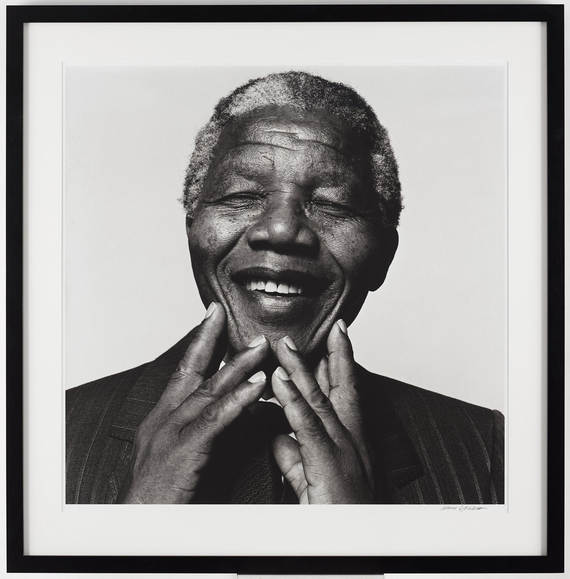 Hans Gedda, "Nelson Mandela", 1990.