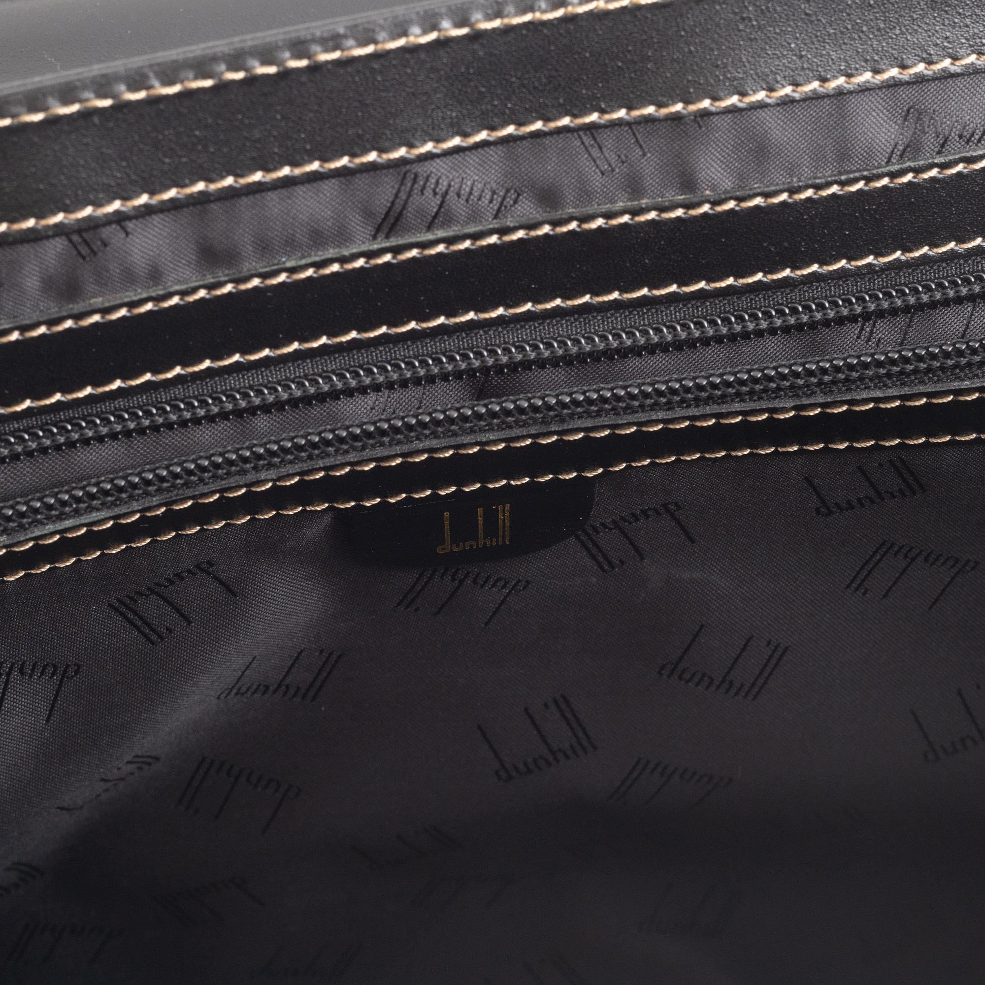 Dunhill, briefcase.