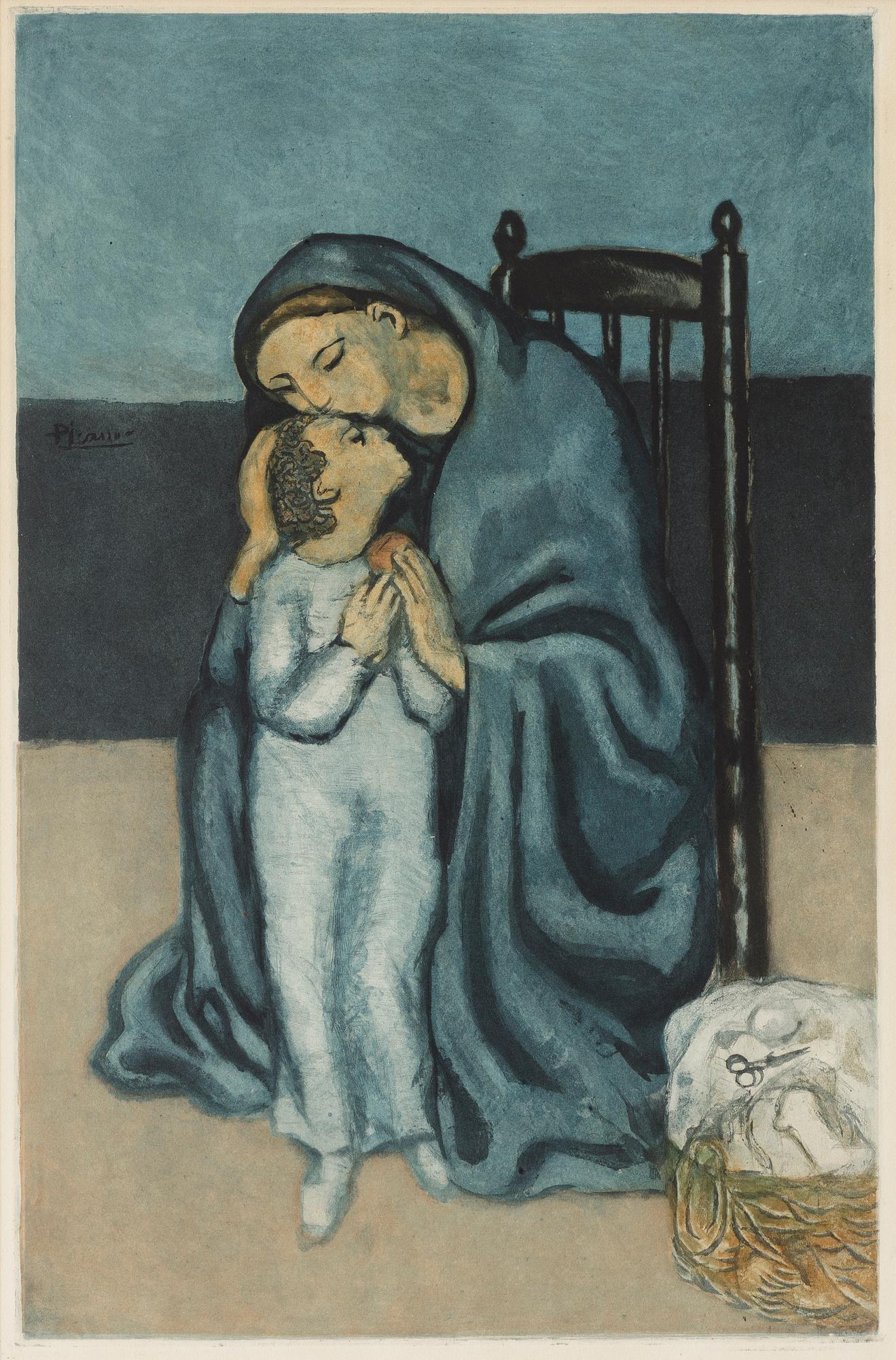 Pablo Picasso, "Maternité".