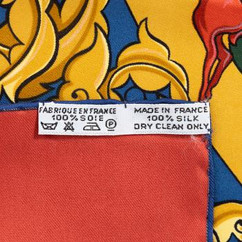 Hermès, scarf, "Animaux Solaires".