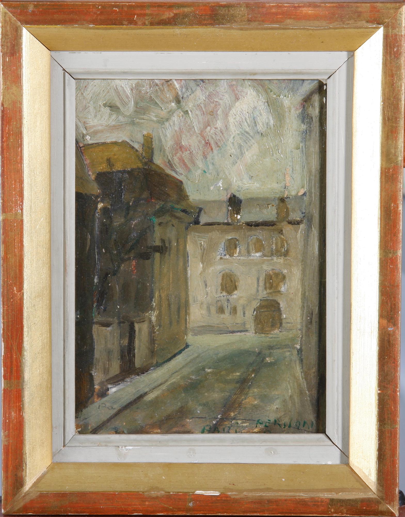 PERSSON, RAGNAR, olja på pannå, sign.