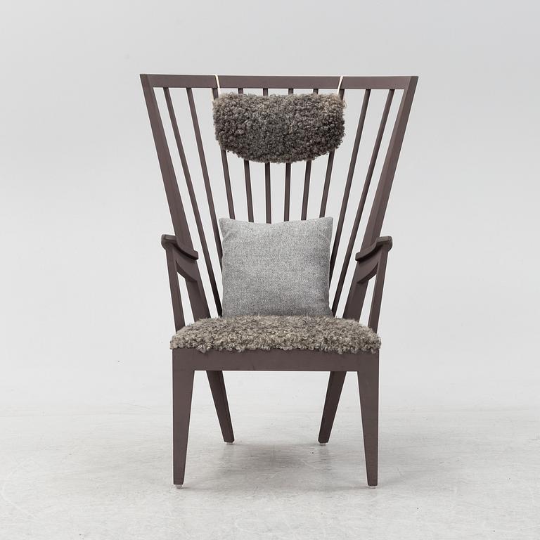 Nirvan Richter, fåtölj, "Länstol", Norrgavel.