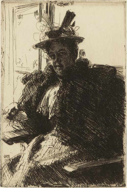 Anders Zorn, "Mrs. Armour".