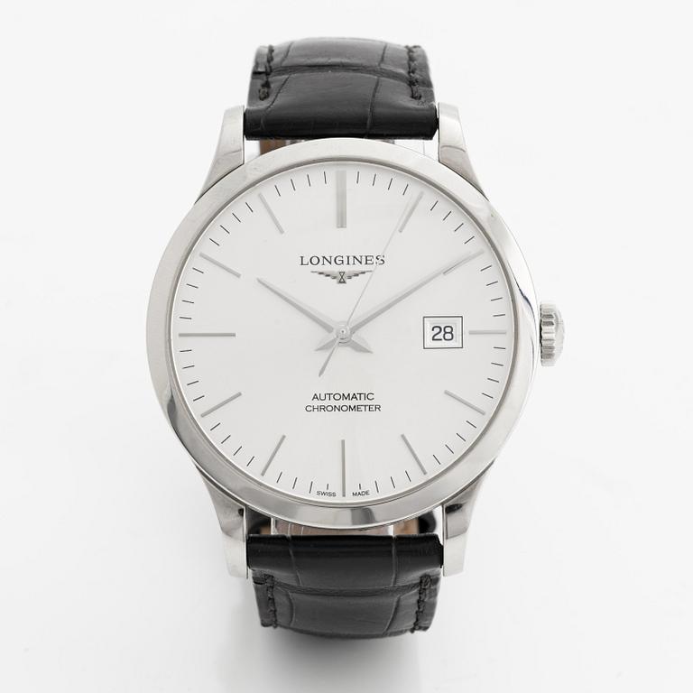 Longines, Record, wristwatch, 40 mm.