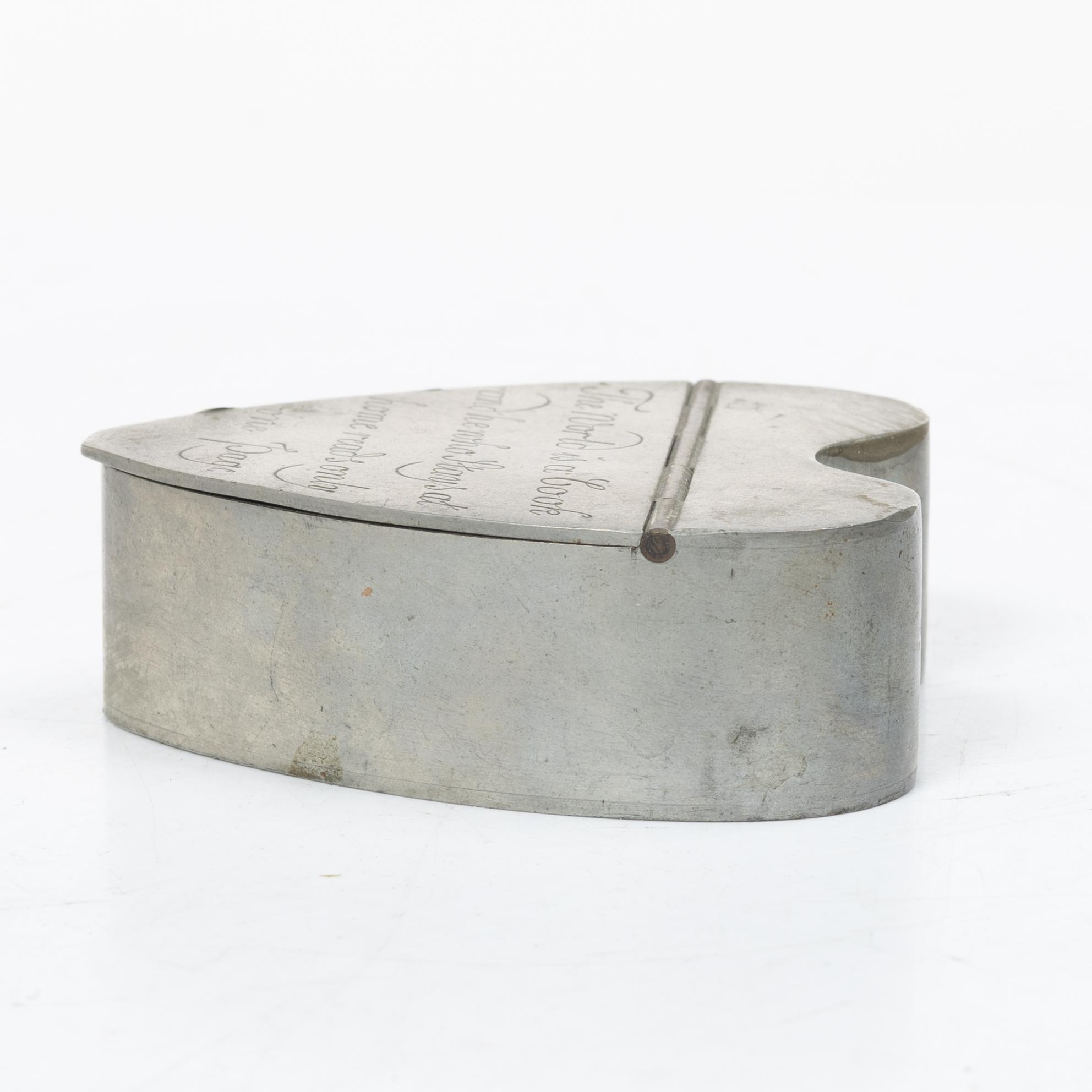 Estrid Ericson, askar, ett par, tenn, modell A1022 samt 364, Firma Svenskt Tenn, Stockholm 1949.