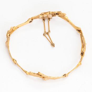 Björn Weckström, rannekoru, "Maariankämmekät"", 14K kultaa.