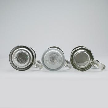 STOP, 6 st, keramik och glas, 1800/1900-tal.