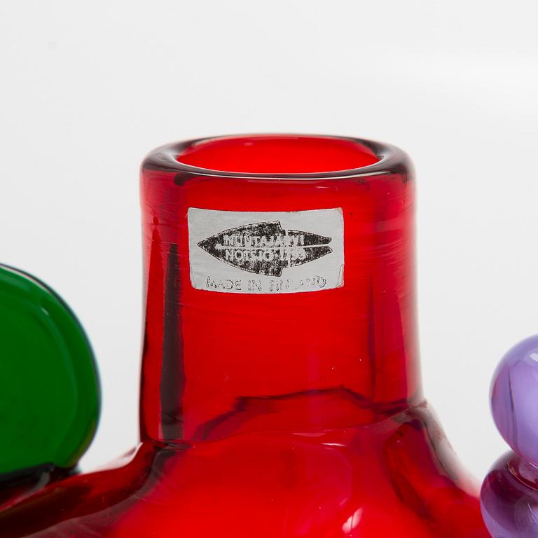 Oiva Toikka,"Pampula" pullo signeerattu Oiva Toikka Nuutajärvi Notsjö.