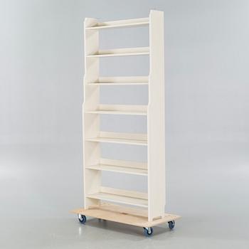 An "Ekolsund" shelf from the 18th cenutry collection, IKEA, 1990s.