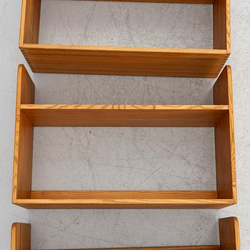 Børge Mogensen, three pine chelves, presumably Karl Andersson & Söner, second half of the 20th century.