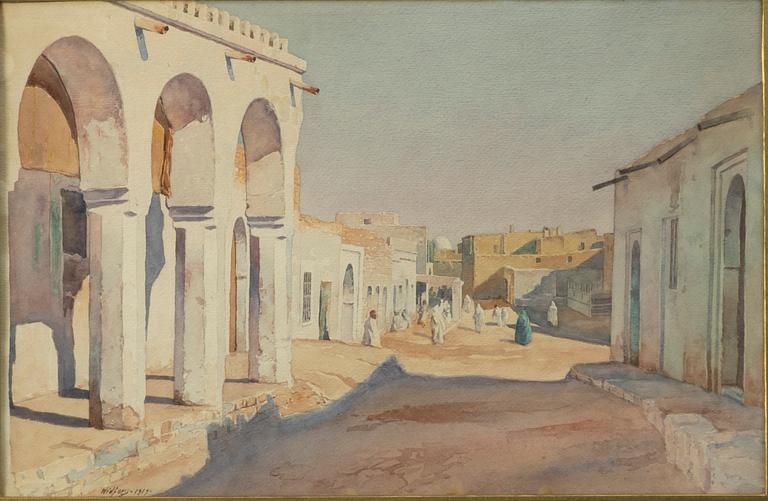 Gunnar Widforss, From Tunis.