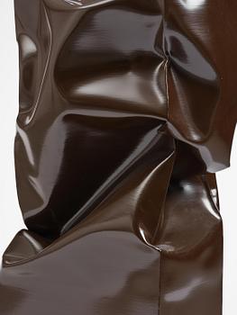 Angela de la Cruz, "Standing Box Large (Brown)".