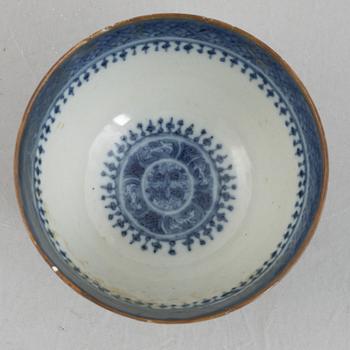 Parti porslin, fyra delar, Kina och sydostasien, 1700-1900-tal.