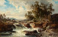 Edvard Bergh, "Landscape".