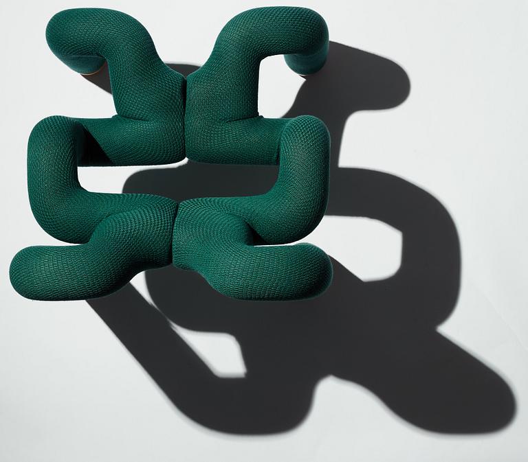Terje Ekstrøm, armchair, "Ekstrem", for Stokke Fabrikker, Norway, circa 1984.