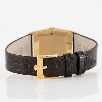 Rolex, Cellini, "Wood Dial", armbandsur, 29 mm.