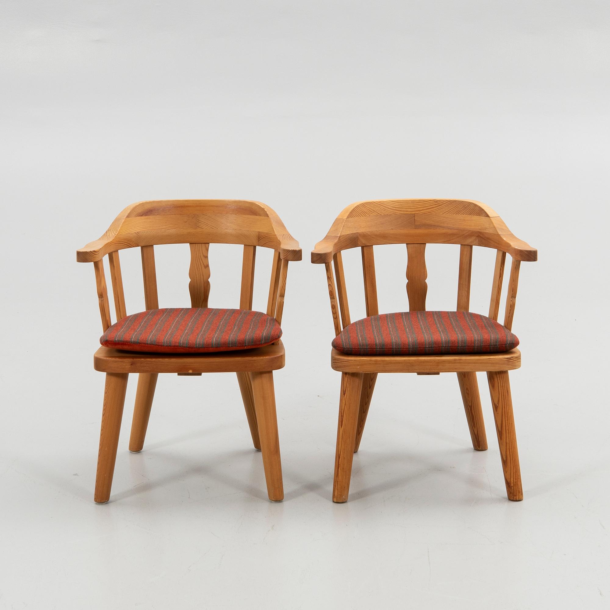 Seating group, 6 pieces, Krogenäs Möbler, Norway, second half of the 20th century.