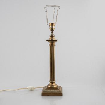A table lamp, mid 20th century.