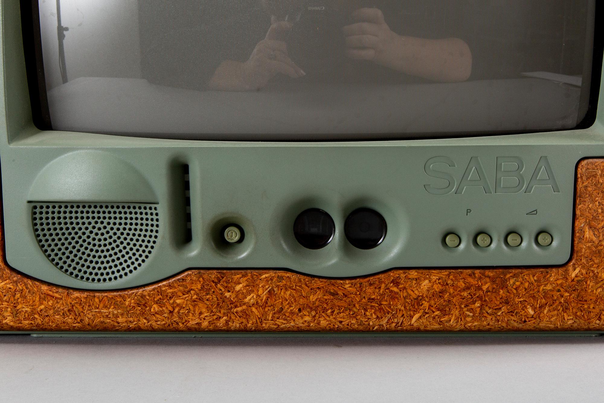 Philippe Starck, Portable TV, "Jim Nature" M 3799, SABA, 1994.