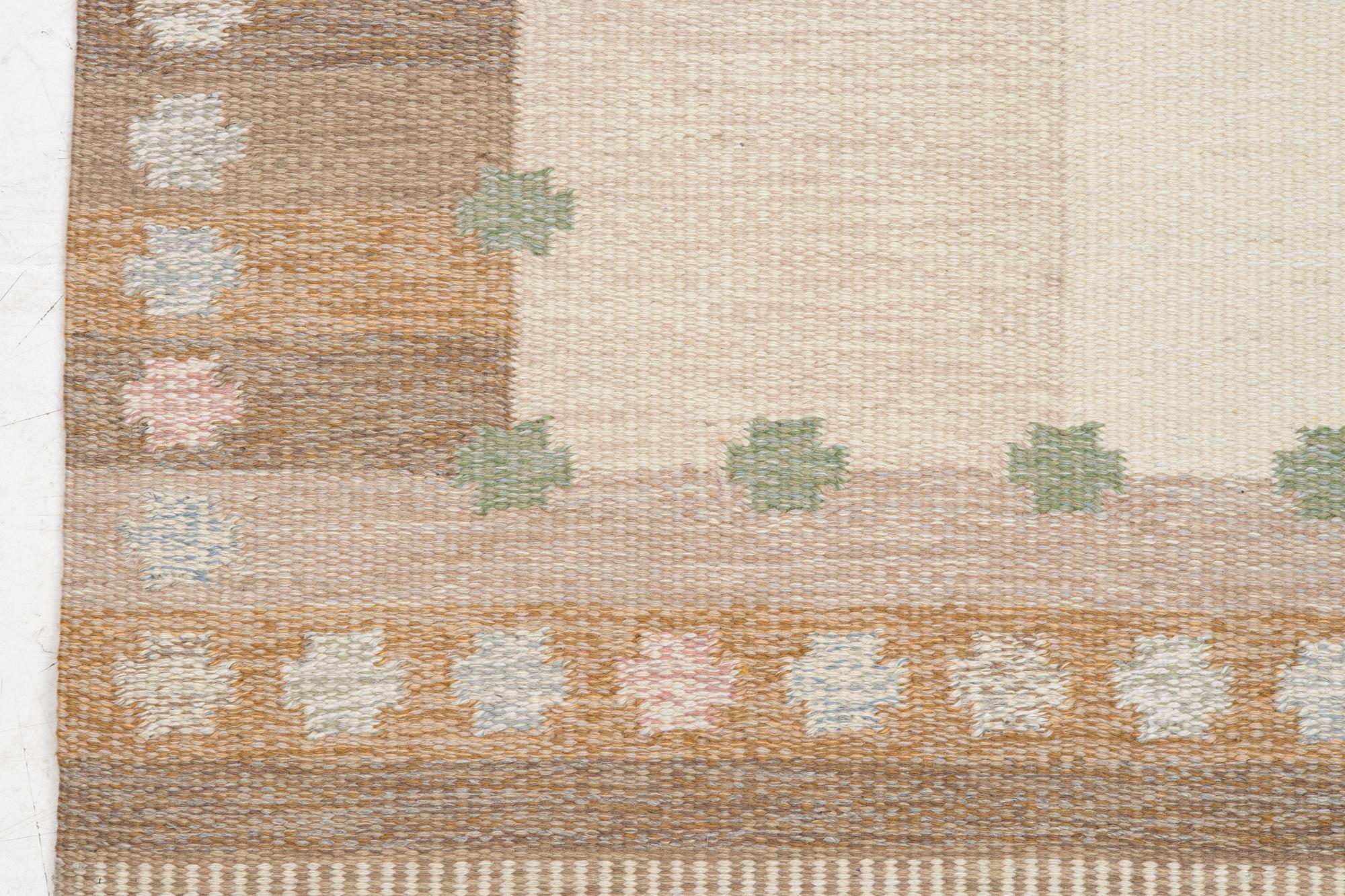 Anna-Johanna Ångström, rug, flat weave, approx. 226 x 138.