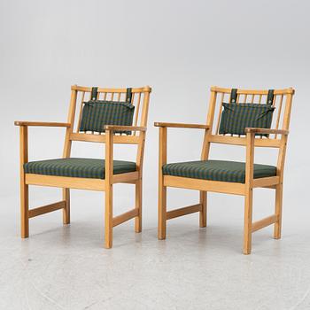 Yngve Ekström, fåtöljer, ett par, "Furubo", Swedese.