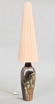 GOLVLAMPA, keramik, Törngren, Falkenberg, 1900-talets andra hälft.