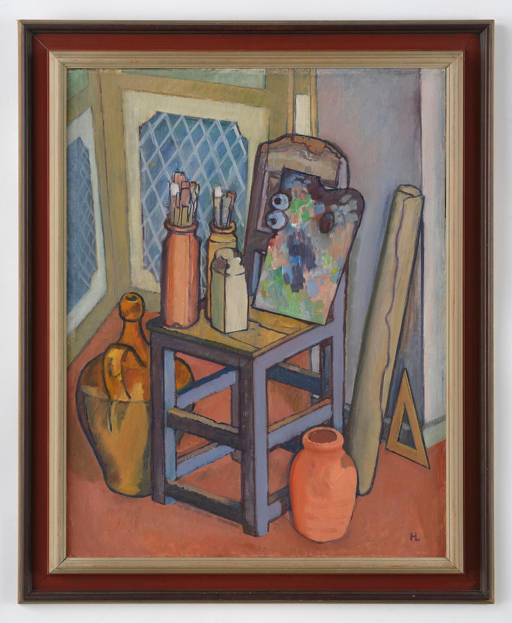 Hilding Linnqvist, "Målarens attribut".