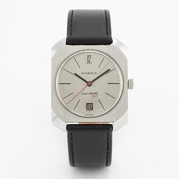 Moeris, James Bond 007, wristwatch, 34 x 42 mm.
