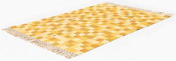 Ingrid Hellman-Knafve, a carpet, flat weave, c 235 x 170 cm, signed IHK.