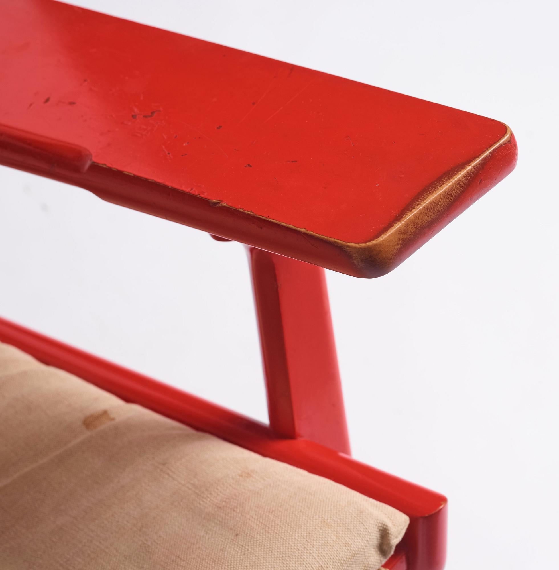 Hans J. Wegner, "The Web Chair", model "JH 719", Johannes Hansen, Denmark, post 1968.