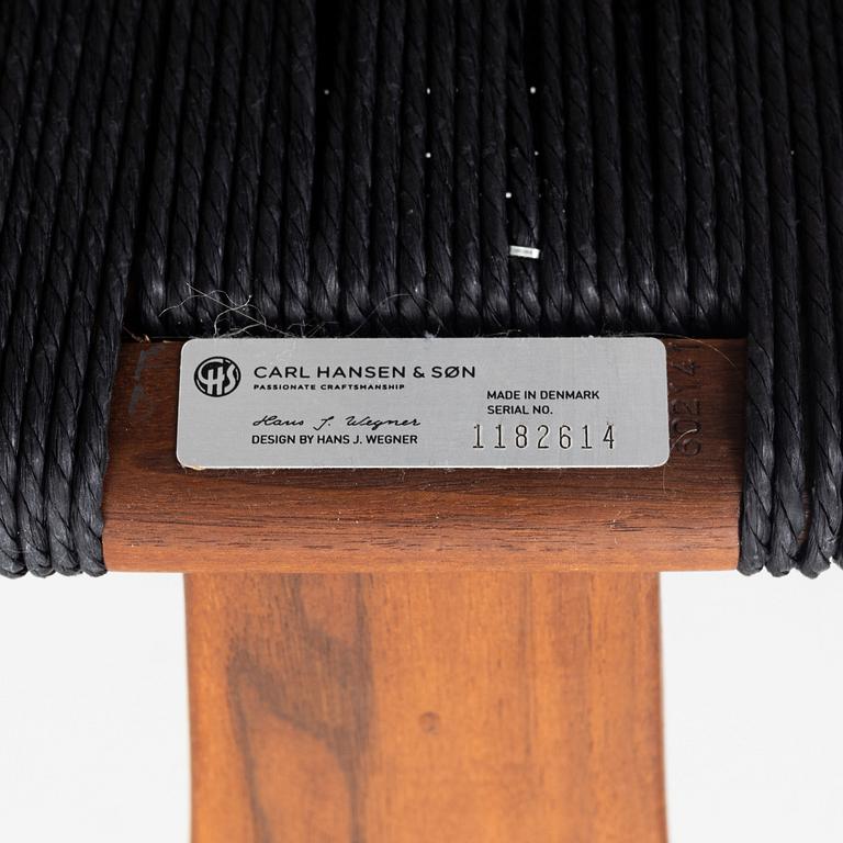 Hans J. Wegner, eight model CH 24 armchairs Carl Hansen & son.