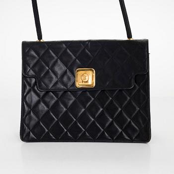 Chanel, a leather bag, 1989-1991.