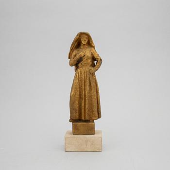 Eric Grate, a bronze sculpture, signed.
