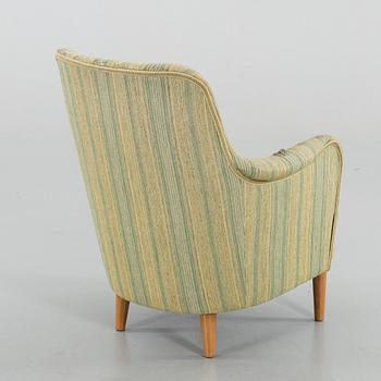 A CARL MALMSTEN SAMSAS ARMCHAIR.