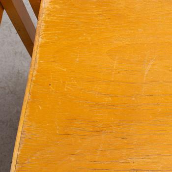 Chairs, 6 pcs, known as "Orkesterstol", assembled by Monteringsfabriken Dala-Järna.