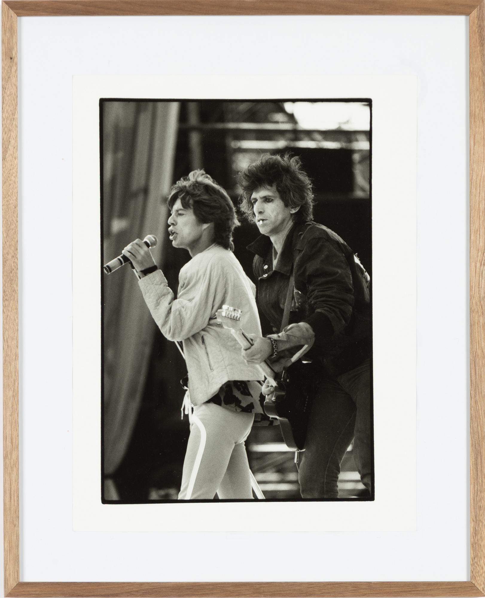 Mats Bäcker, "Glimmer Twins", Göteborg, 1982.
