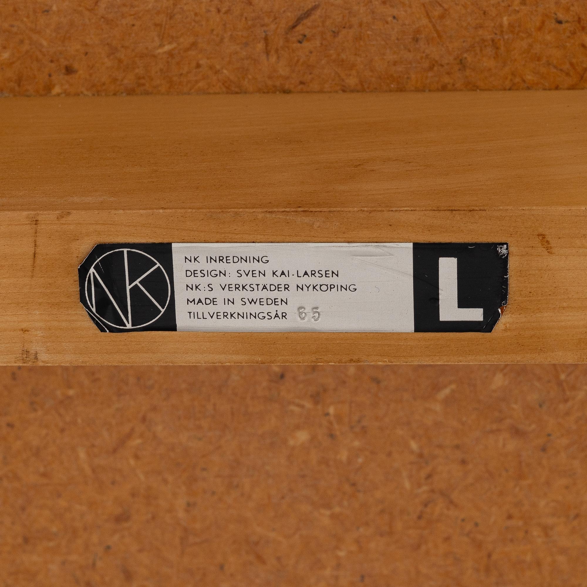 Sven Kai-Larsen, soffa, Nordiska Kompaniet, 1965.