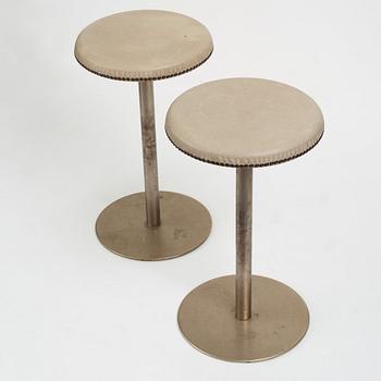 Nordiska Kompaniet, a pair of stools, 1930's.