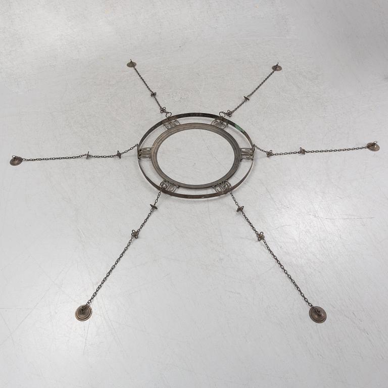 Hanging lamp, probably 1920's.