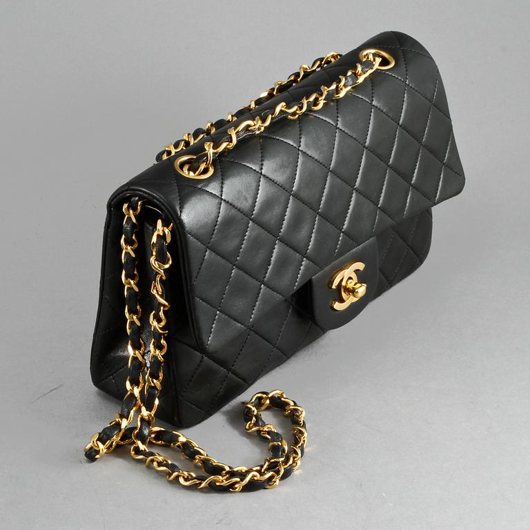 VÄSKA "Double Flap bag", Chanel.