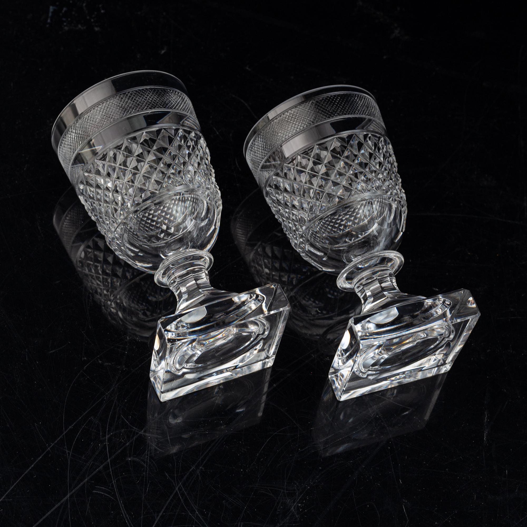 Servisglas, "Kent", 147 delar, Kosta Boda.