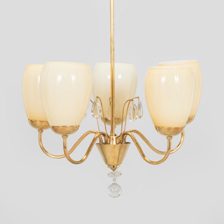 A mid-20th century ceiling light, model 50613, Sievä for Idman, Finland.