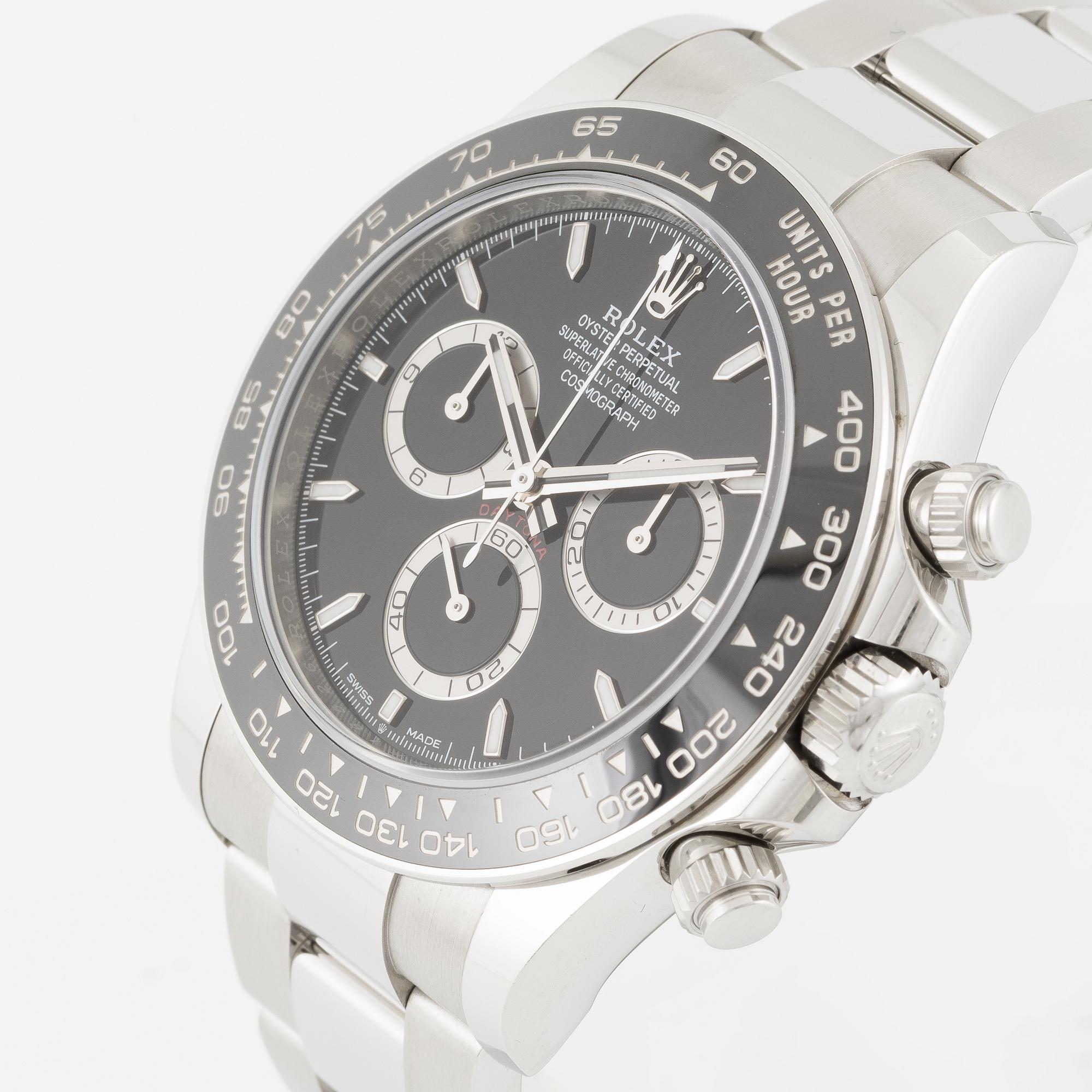 Rolex, Cosmograph, Daytona, kronograf, wristwatch, 40 mm.