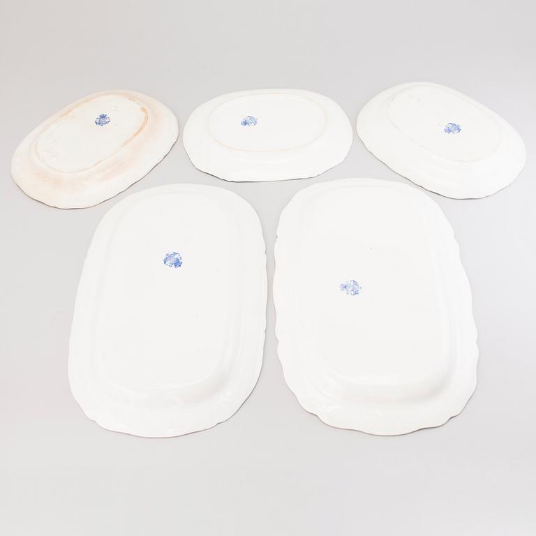 An English late 19th Century 70-piece 'Deva' dinnerware set from Minton, Stoke-on-Trent.