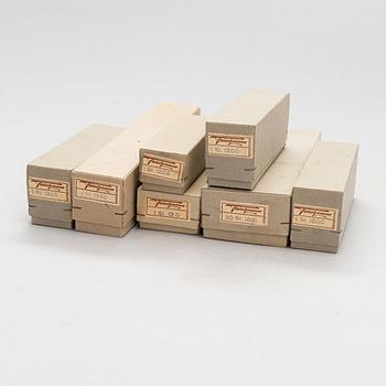 A Fleischmann train set, 7 pieces, second half of the 20th century.