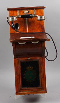 VÄGGTELEFON, 1900-talets början.