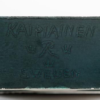 Birger Kaipiainen, a stoneware relief signed Kaipiainen Rörstrand.