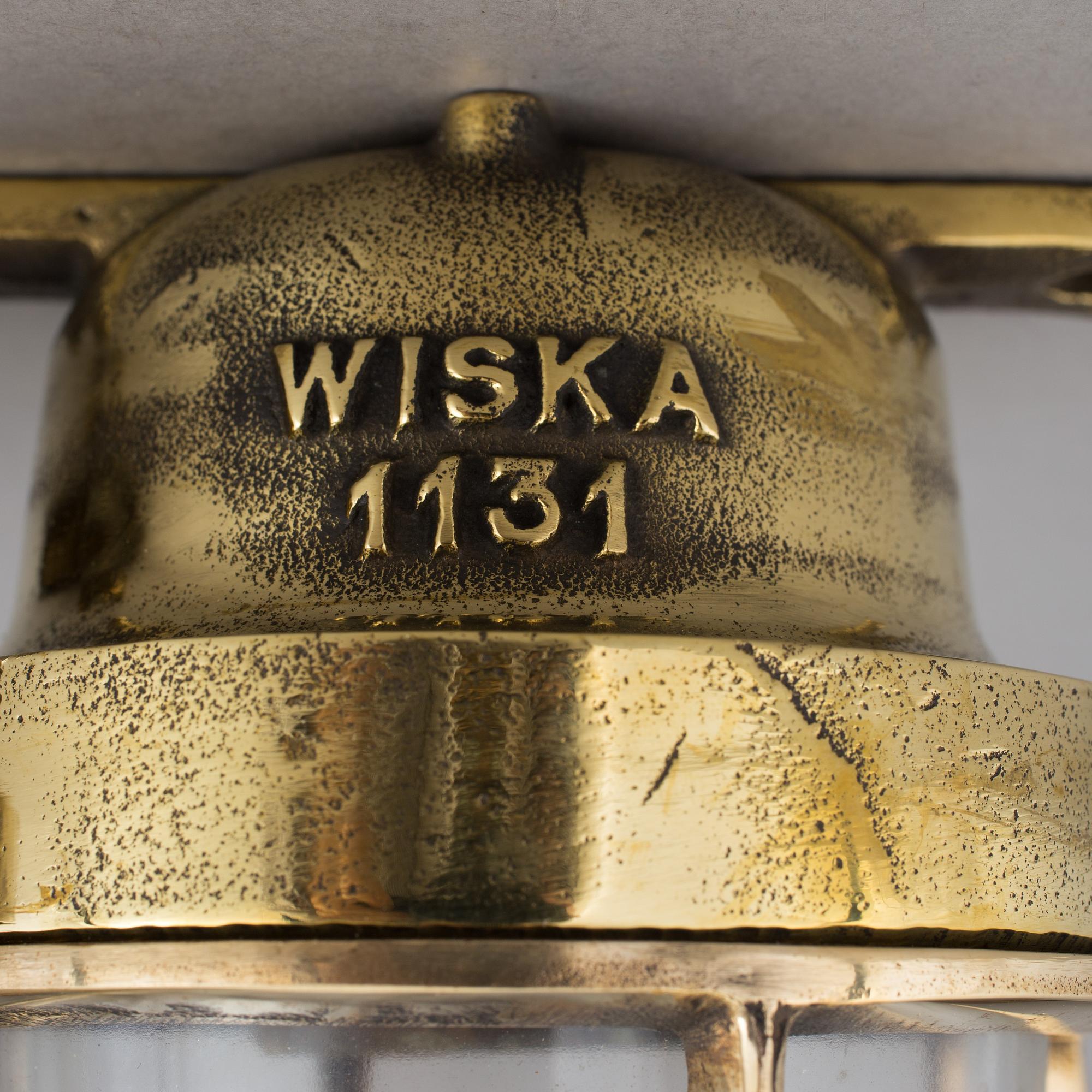 FARTYGSARMATURER, 2 st, "Wiska" modellnr 1131, 1900-tal.