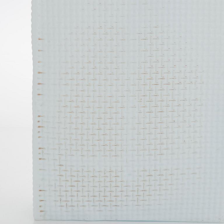 Markku Salo, veistos, "Kortteli", signeerattu Markku Salo Nuutajärvi 1995.